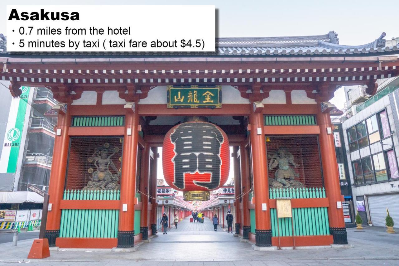 Hotel Monday Asakusa Tokyo Eksteriør billede